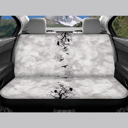 Crow Spider Web Car Seat Covers for Men Womens