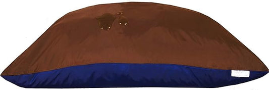 Dogbed4less 2 Pack Waterproof/Water Resistant Zipper Internal Pet Dog Bed Cover for Extra Large 47"X29" Pillow Bed - 51"x33" Flat (Cover Only)