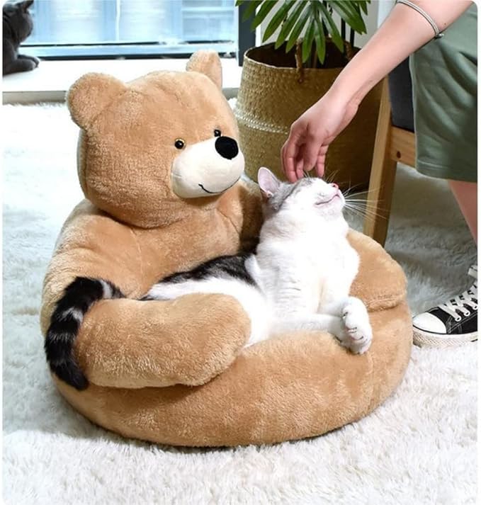 Cute Cuddler Bear Dog Beds