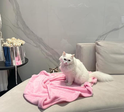 iMaylex Soft Puppy Flannel Fleece Blanket for Pet Dog Cat 19 x 27 inch (50 x 70 cm)