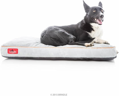 BRINDLE Stone Shredded Memory Foam Pet Bed