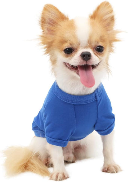 LOPHIPETS 100% Cotton Dog Tee Shirt for Small