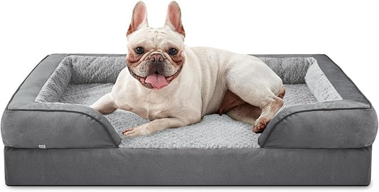 INVENHO Orthopedic Dog Bed for Medium Dogs