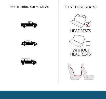 Custom Accessories Quilted Pet Hammock Seat Cover for Cars