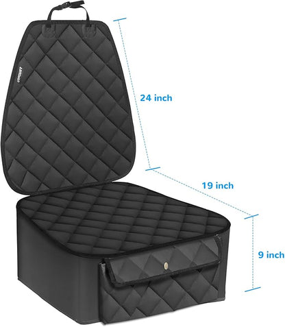URPOWER Dog Car Seat Cover for Front Seat 100% Waterproof