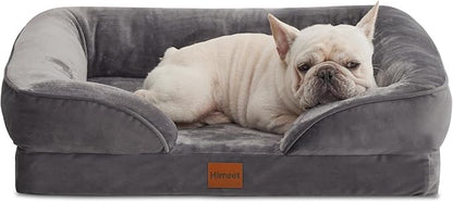 Dog Couch Bed Orthopedic Pet Bed Removable Bolsters 35 lbs