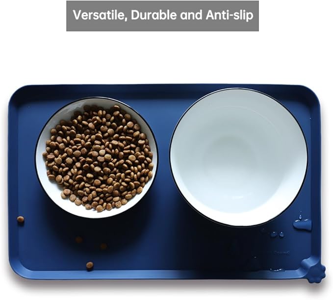 Hoki Found Silicone Pet Food Mats Tray