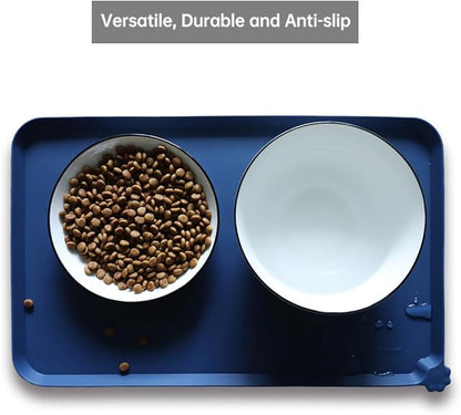 Hoki Found Silicone Pet Food Mats Tray