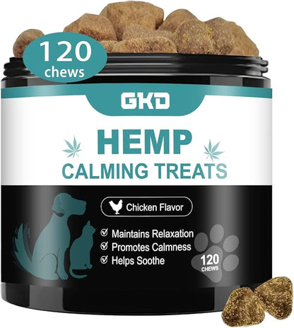 Hemp Calming Chews for Dogs 100% Golden
