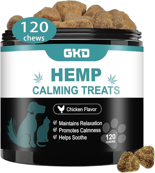 Hemp Calming Chews for Dogs 100% Golden