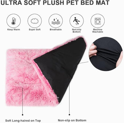 Vonabem Medium Dog Bed Crate Pad 30inch