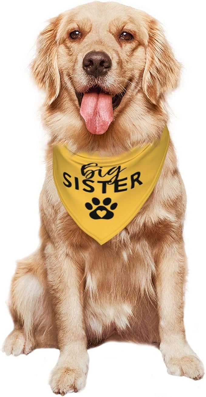 Big Sister Dog Bandana