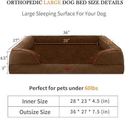Large Dog Beds Orthopedic Foam