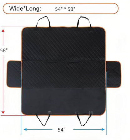 Dog Car Seat Cover for Back Seat for Cars & SUVs