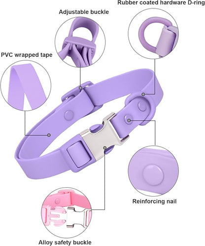 Waterproof Dog Collar Soft Rubber Dog Collar