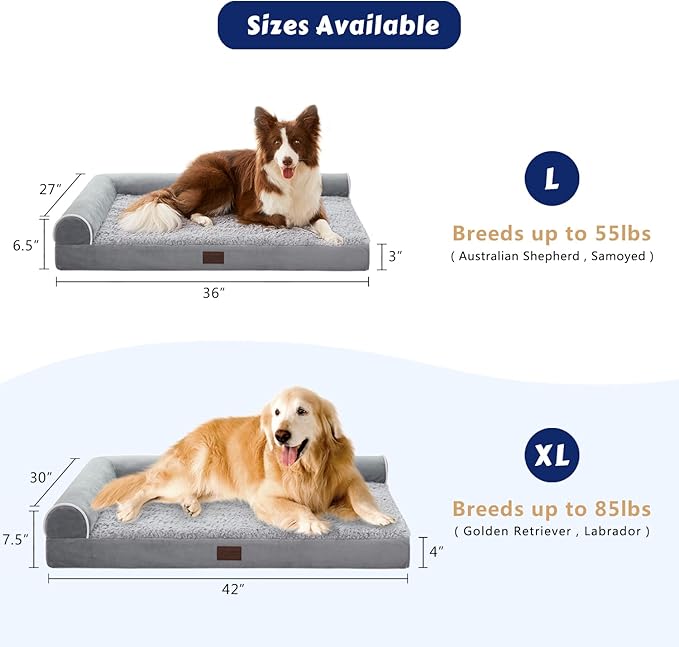 Orthopedic Dog Beds Large Sized Dog