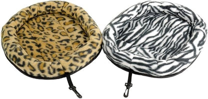 (2 Pack) Ware Manufacturing Fuzz-E-Bed Safari Sleepers, Large, Colors May Vary