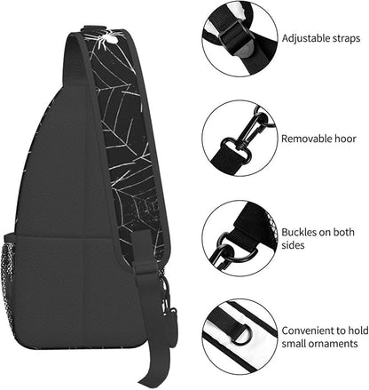 Stylish Sling Bag for Women Men Casual Backpack Crossbody Chest Shoulder Bag Gym Sports Travel Hiking Daypack