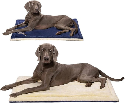 Large Dog Bed Mat 44 Inch Washable Mat Crate Pad