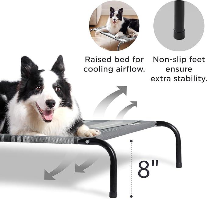 Bedsure XL Elevated Outdoor Dog Bed