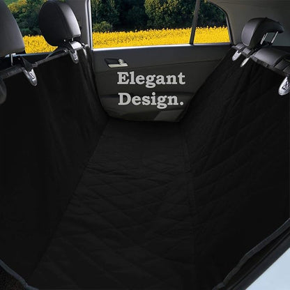 PET MAGASIN Durable Black Pet Car Seat Cover