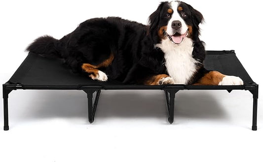 EHEYCIGA 50 Inch Elevated Dog Cot Beds for Extra Large Dogs
