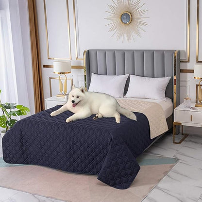 RBSC Home Waterproof Blanket Dog Bed Cover Non Slip Large Sofa Cover Incontinence Mattress Protectors for Pets Dog Cat (52x82