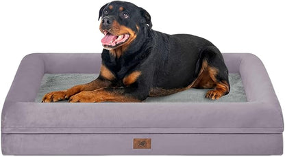 Orthopedic Washable Large Dog Bed: XXLarge Dog Bed Bolster Waterproof