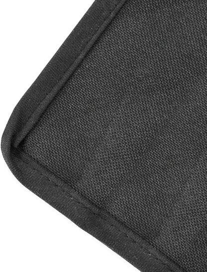 Amazon Basics Waterproof Car Back Bench Seat Cover Protector for Pets 56 x 47, Black