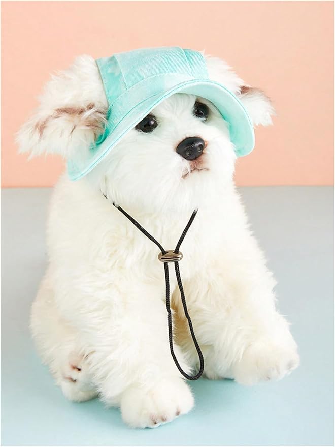 Generic Tie Dye Dog Hat with Ear Hole