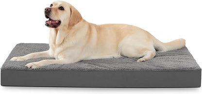 MIHIKK Extra Large Dog Bed with Removable Washable Cover 42 inch