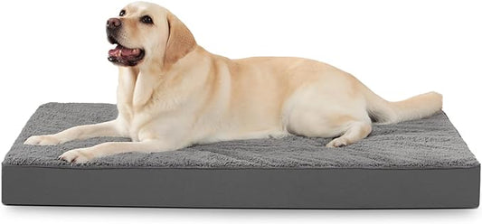 MIHIKK Extra Large Dog Bed with Removable Washable Cover 42 inch