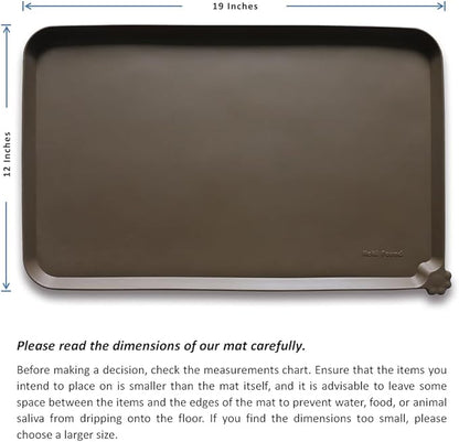 Hoki Found Silicone Pet Food Mats Tray