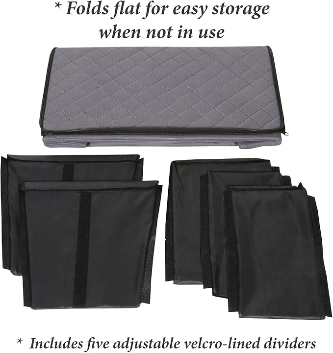 HOME DISTRICT PET Rear Car Seat Gap Filler Back Seat Extender for Dogs with Storage 100 Pounds