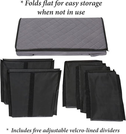 HOME DISTRICT PET Rear Car Seat Gap Filler Back Seat Extender for Dogs with Storage 100 Pounds