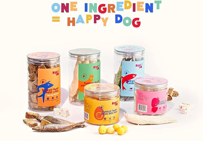 Freeze-Dried Single Ingredient Dog Treats (Egg Yolk 5oz)