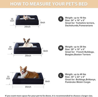 BFPETHOME Dog Beds for Small Dogs