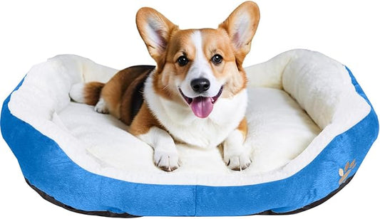 Round Dog Cat Beds Mattress Washable Pads Room