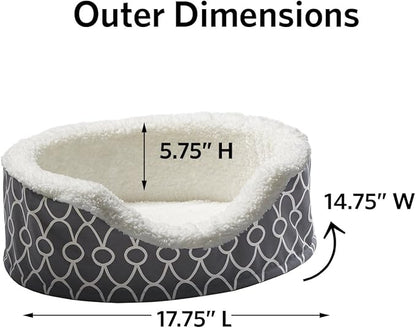 MidWest Homes for Pets Orthoperdic Egg-Crate Nesting Pet Bed w/ Teflon Fabric Protector