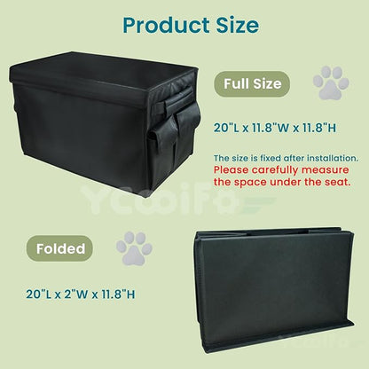 Car Back Seat Extender for Large Dogs 180lbs