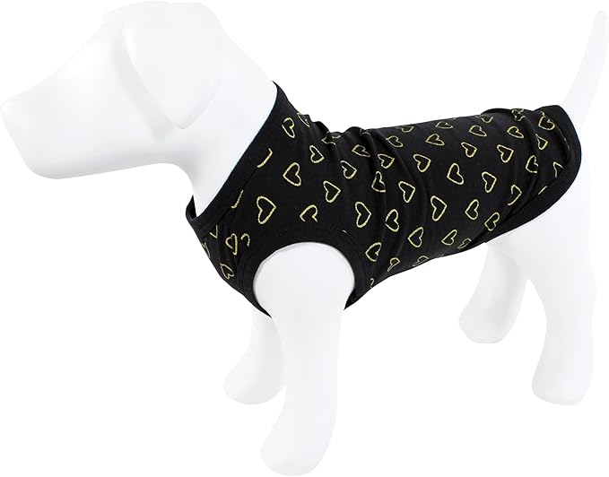 Luvable Friends Dog Pet Dog and Cats Cotton T-Shirts 2pk