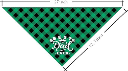 Best Dad Ever Dog Bandana (C7)
