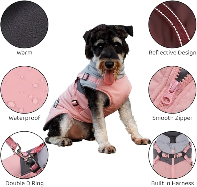 Norbi Dog Winter Coat 2 in 1 Dog