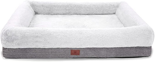 Orthopedic Dog Bed for Extra Large Dogs 40 x 28 Inch,