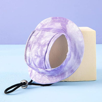 Dog Princess Hat Round Brim