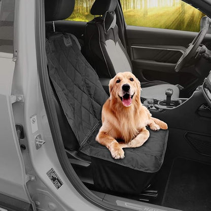 Pet Deluxe Dog Seat Covers for Cars SUVs Waterproof Pet Car Seat Cover Front Seat