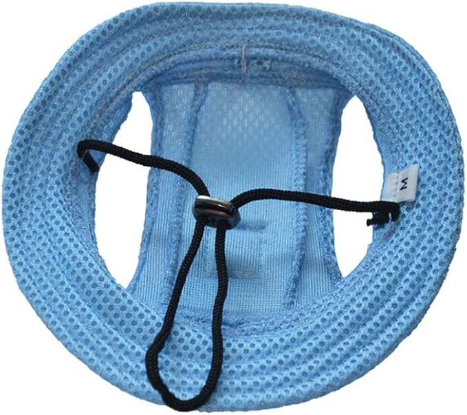 Leconpet Princess Pet Hat Dog Caps Hats with Neck Strap Adjustable Comfortable Ear Holes for Small Medium and Large Dogs in Ourdoor Sun Protection (L