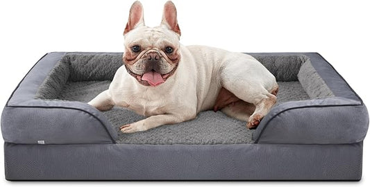 INVENHO Orthopedic Dog Bed for Medium Dogs