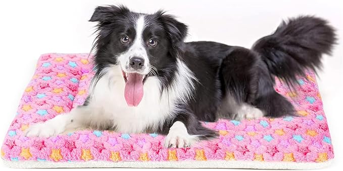 Mora Pets Dog Bed Crate Pad Ultra Soft 35 x 22.8 inch