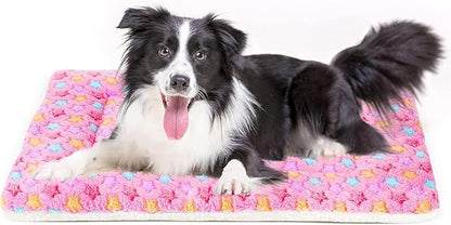 Mora Pets Dog Bed Crate Pad Ultra Soft 35 x 22.8 inch